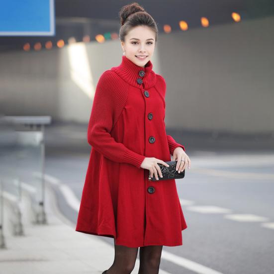 Женское шерстяное пальто Yousheng, водолазка, приталенное пальто, однобортное длинное пальто для работы на открытом воздухе, вечеринки