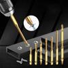 Anti-slip Magnetic Screwdriver Bit Cross High Torque Double-ended Screwdriver Bit S2 Alloy Steel Impact Resistance