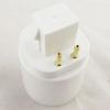 Halogen LED GX24Q To E27 Socket Converter Screw Adapter Holder Lamp Adapter