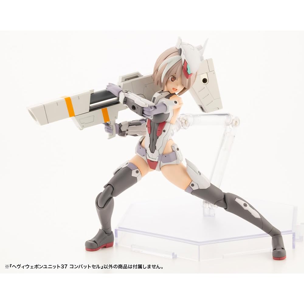 Kotobukiya M.S.G Тяжелое Вооружение Модуль 37 Боевая Ячейка Без Масштаба Пластиковая Модель Приблизительно 120 мм в Длину