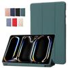 For iPad Pro 11 2024 Case Coque PU Leather Soft TPU Back Stand Tablet Shell For Funda iPad Pro 2024 iPad Pro 11 Inch 2024 Case