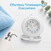 Waterproof Design Shower Clock Plastic Hanging Table Clock Bathroom Wall Clock  Home Decoration