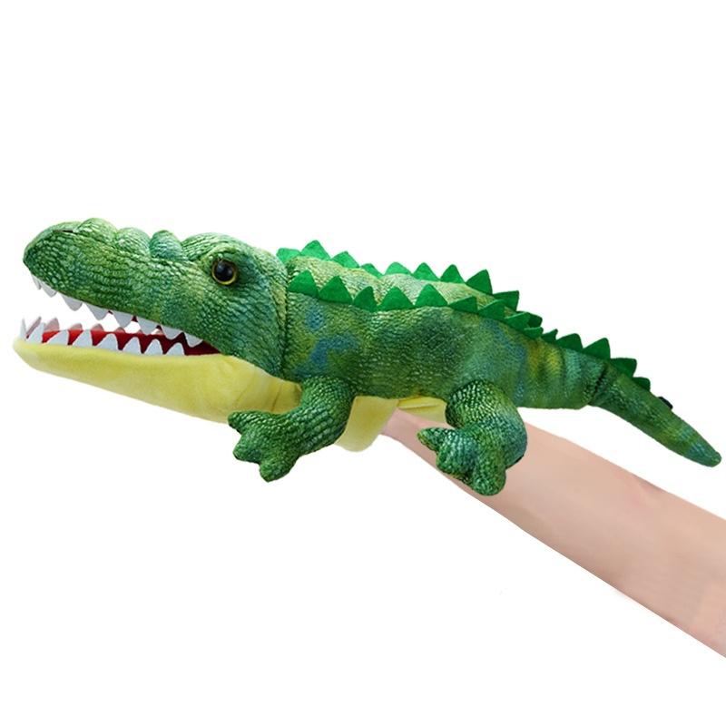 Adorable Lizard Puppet Plush Toy Soft Reptile Stuffed Animal For Kids Customizable Picture Design Short Plush 50cm Height