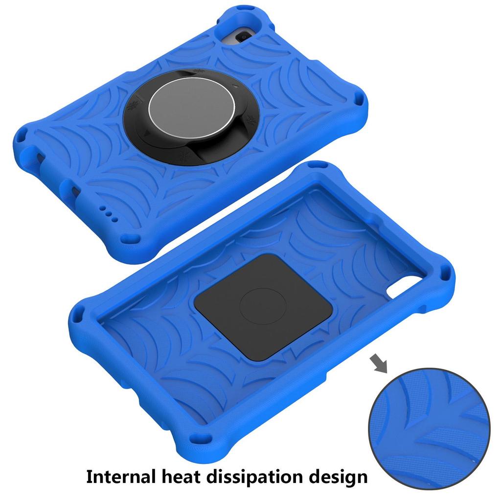 Детский чехол для планшета T515/T510 EVA с защитой от падений и вращающейся подставкой через плечо для Tab A 10,1 дюйма