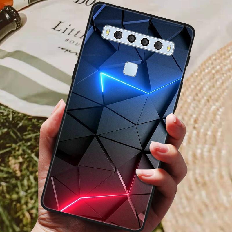 Чехол для телефона Для TCL 10L Чехлы 10 Pro Мягкий силиконовый чехол Для TCL 10L 10 Lite 5G UW 10Lite 10Pro 10 L Plus Модный чехол Coques