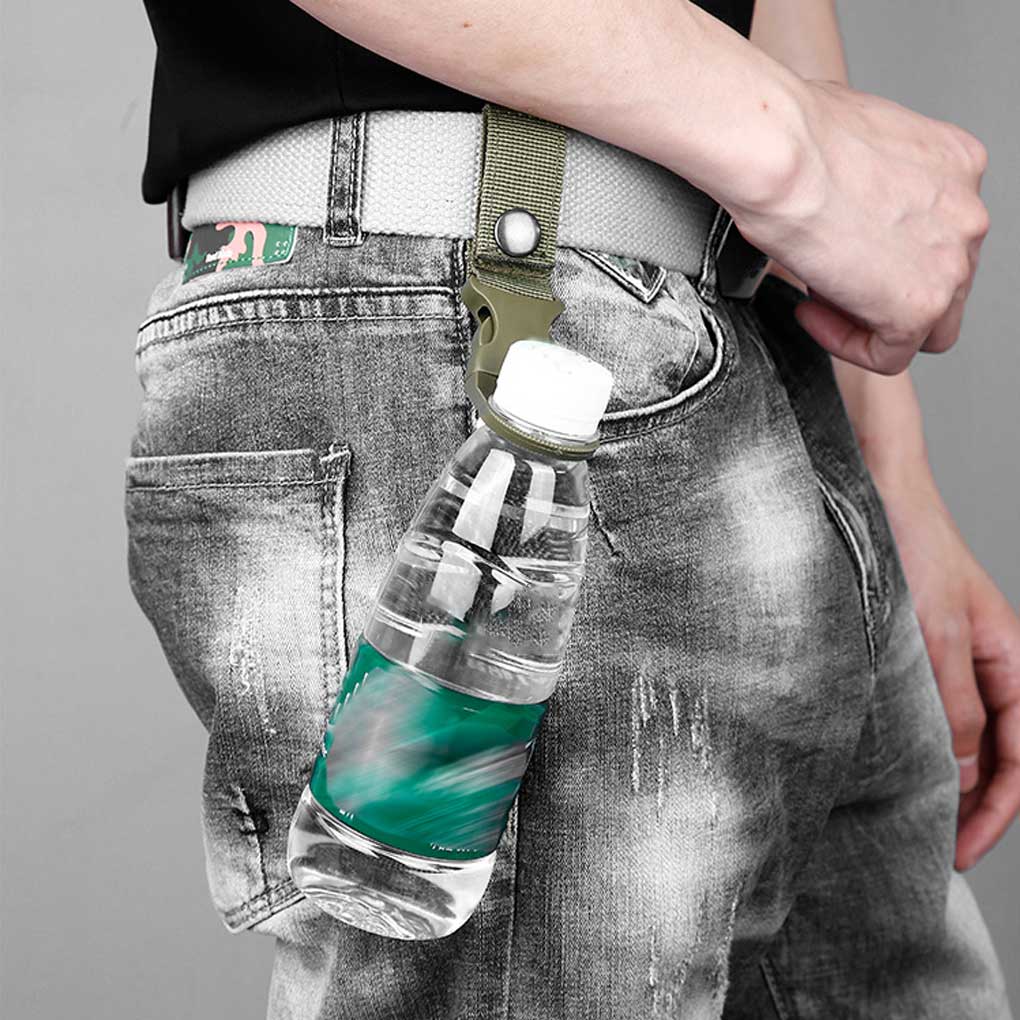 Поясной держатель для бутылки для питья, Кемпинг, Пеший туризм, Путешествия, Рюкзак, Держатель для бутылок, Пряжки быстрого сброса, Снаряжение для активного отдыха