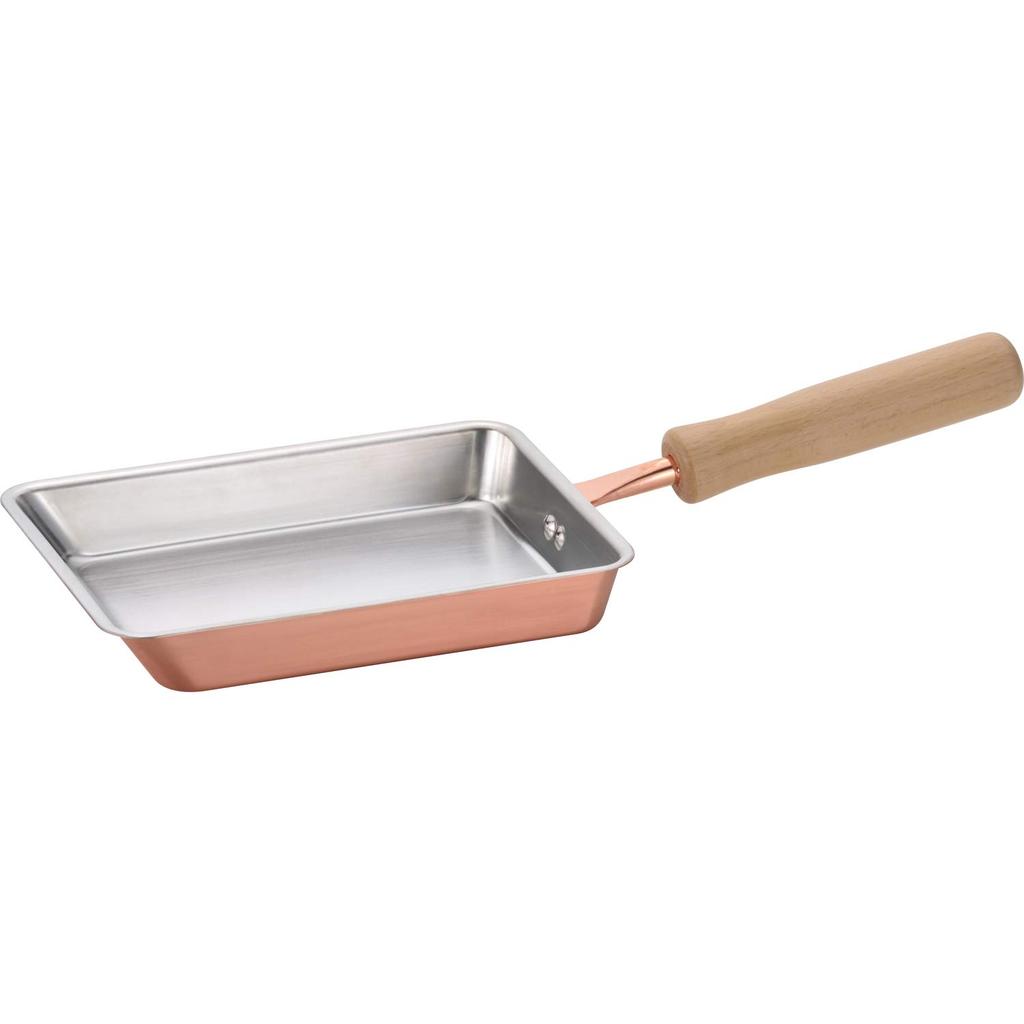 Wahei Freiz Tsubame Sanjo Pure Copper Tamagoyaki 12 X 18 Cm For Gas Stove Only Made In Japan Chitose CS-025