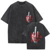Vintage Washed Dani Martin Lo Que Me De La Gana Album  Graphic TShirt Men Women Gothic Fashion Washed Vintage Loose soft