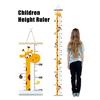 Kids Growth Chart Wall Hanging Cartoon Animal Print Height Ruler for Boys Girls Children's Height