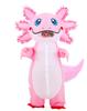 JOYBRO Inflatable Axolotl Funny Animal Axolotl Costume for Boys and Perfect for School and One Size Fits Kids' Costume, Girls, Halloween, Festivals,