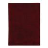 Burgundy Velvet Look Living Room Rug 160x230
