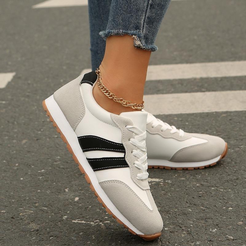 New Spring/Fall Walking Women's Sneakers Platform Patchwork Casual Sneakers Outdoor Running Vulcanized Woman Shoes Plus Size 43