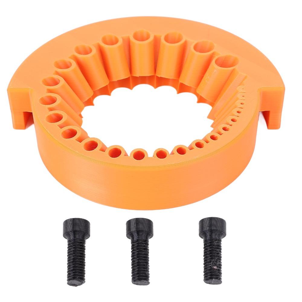 ABS Drill Bit Sharpener Orange Angle Grinder Attachment Tool Drill Bit Grinder Workshop