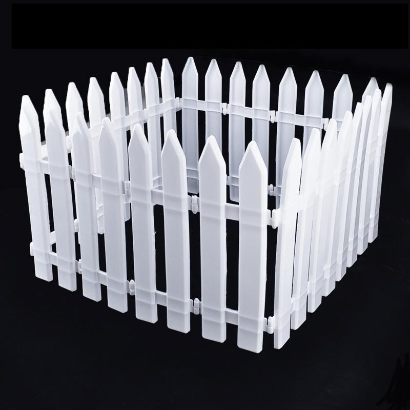 5/10 шт. модный рождественский забор своими руками, белый штакетник, пояс для рождественской елки, садовый забор, домашний декор, окантовка двора