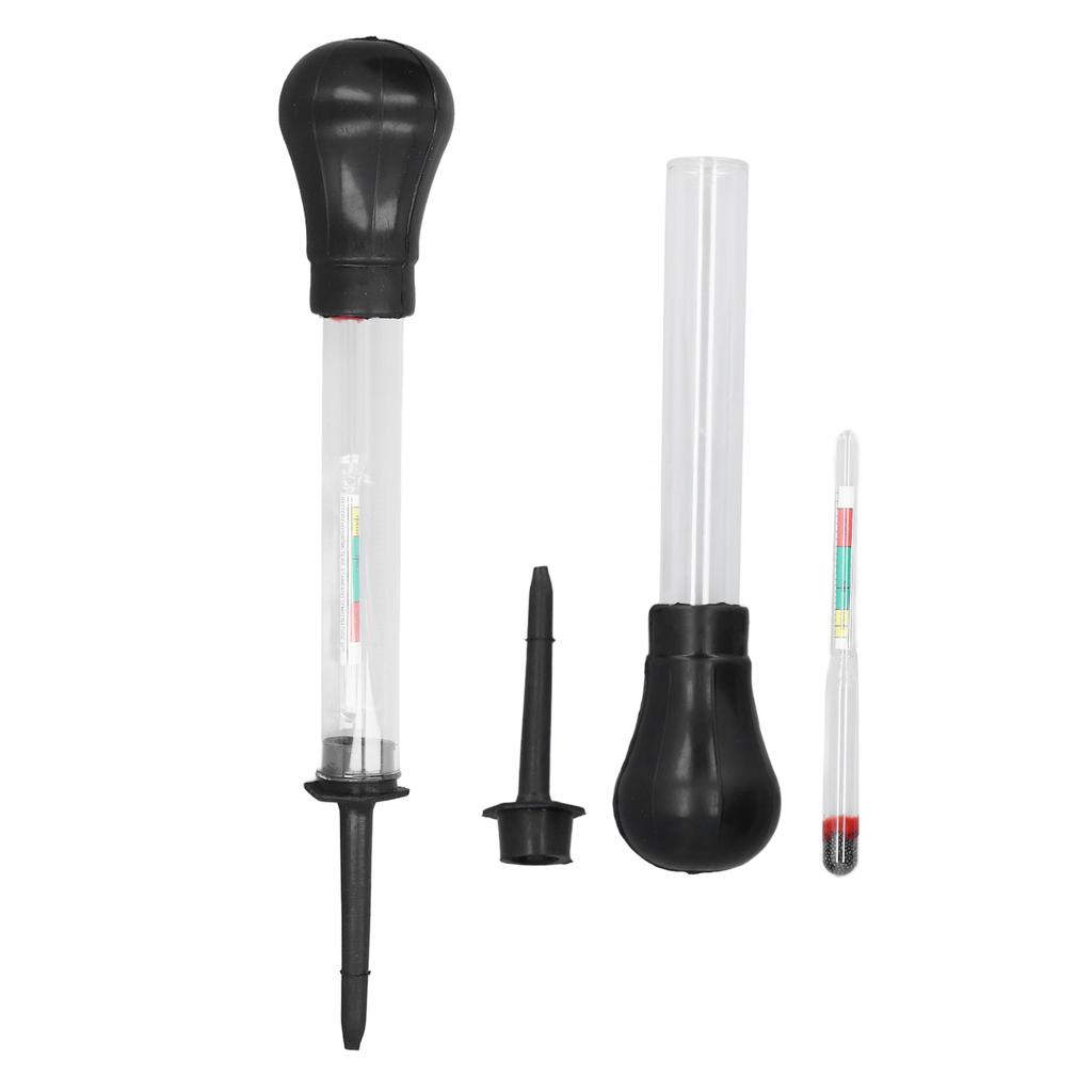 2 шт. Электрогидравлический измерительный прибор для измерения ареометра 1.100‑1.300, набор измерительных инструментов