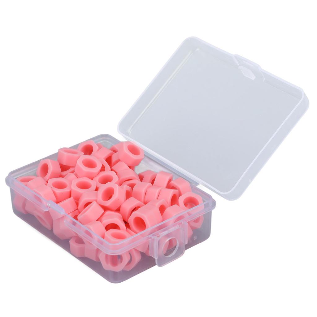 100pcs Dental Rings Silicone Color Instrument Rings for Instruments Identification