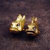 Antique-Style Brass Deep Sea Ancient Fish Ornament Handheld Decor Keychain Vintage Collectible