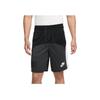 Nike Color-Block Logo Drawstring Shorts Men Bottoms Black Grey DQ5827-010