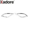 For Toyota Prius   Hatchback Chrome Car Rear Fog Light Lamp Cover Trim Tail Foglight Bezel Trims Accessories