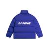 LiNing Logo Повседневная спортивная куртка-пуховик унисекс Верхняя одежда Темно-синий AYMS337-3
