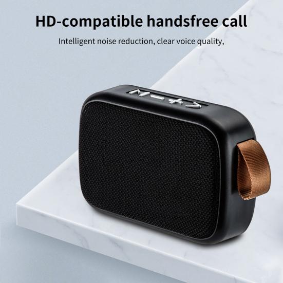 G2 Звуковая колонка U-диск TF Сабвуфер Поддержка карты ABS Совместимость с Bluetooth 4.2 Hi-Fi Путешествия