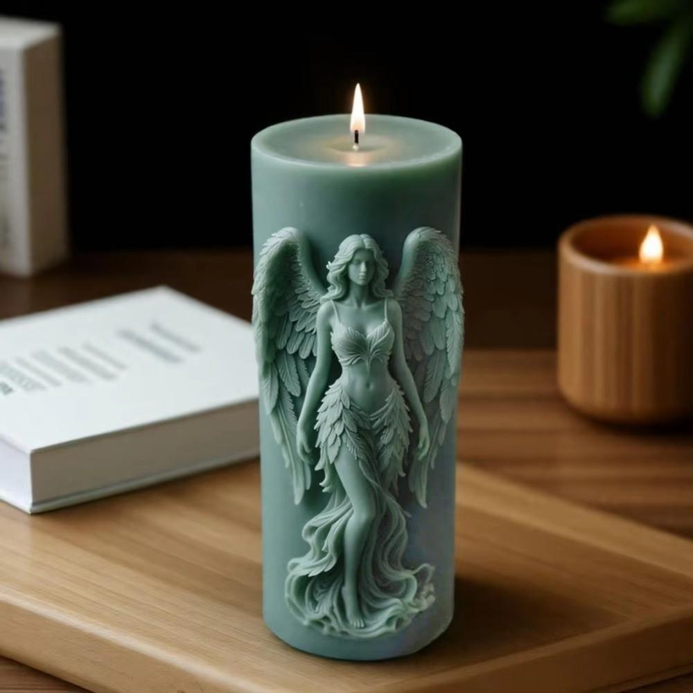 Силиконовая форма из смолы Крыло Ангела Рельеф Инструмент для лепки из глины Новая гипсовая форма Домашний декор