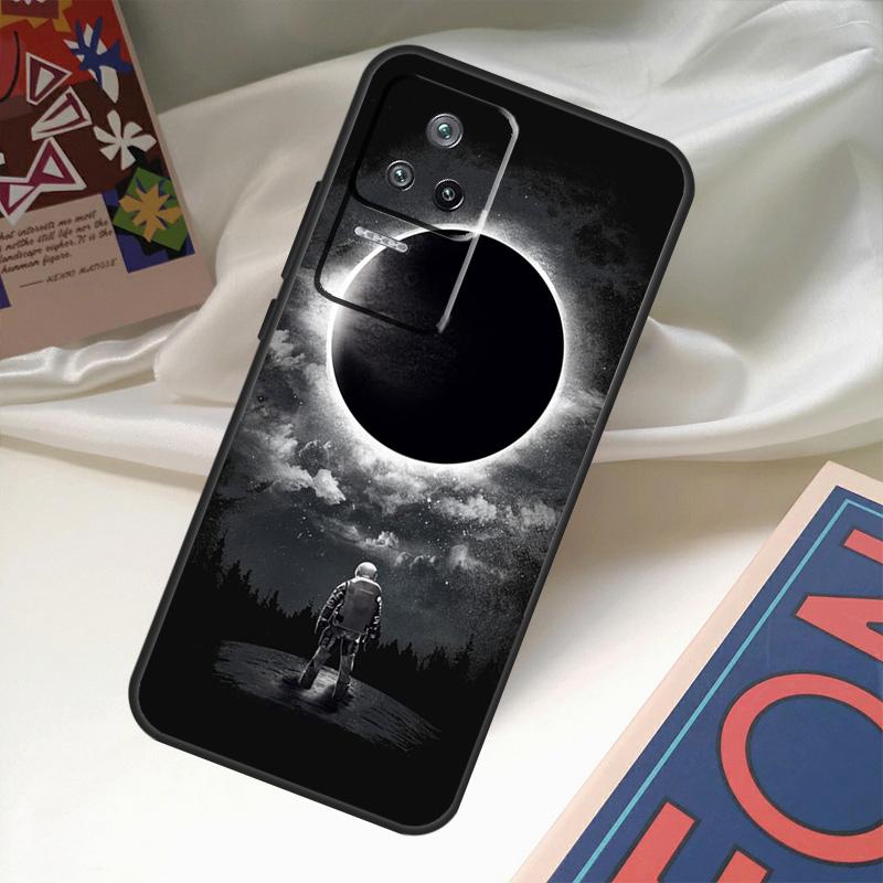 Astronaut Star Space Case For POCO X6 Pro M6 X5 X3 M5s F3 F5 Xiaomi 14 Ultra 13 12 Lite 11T 12T 13T Pro Coque