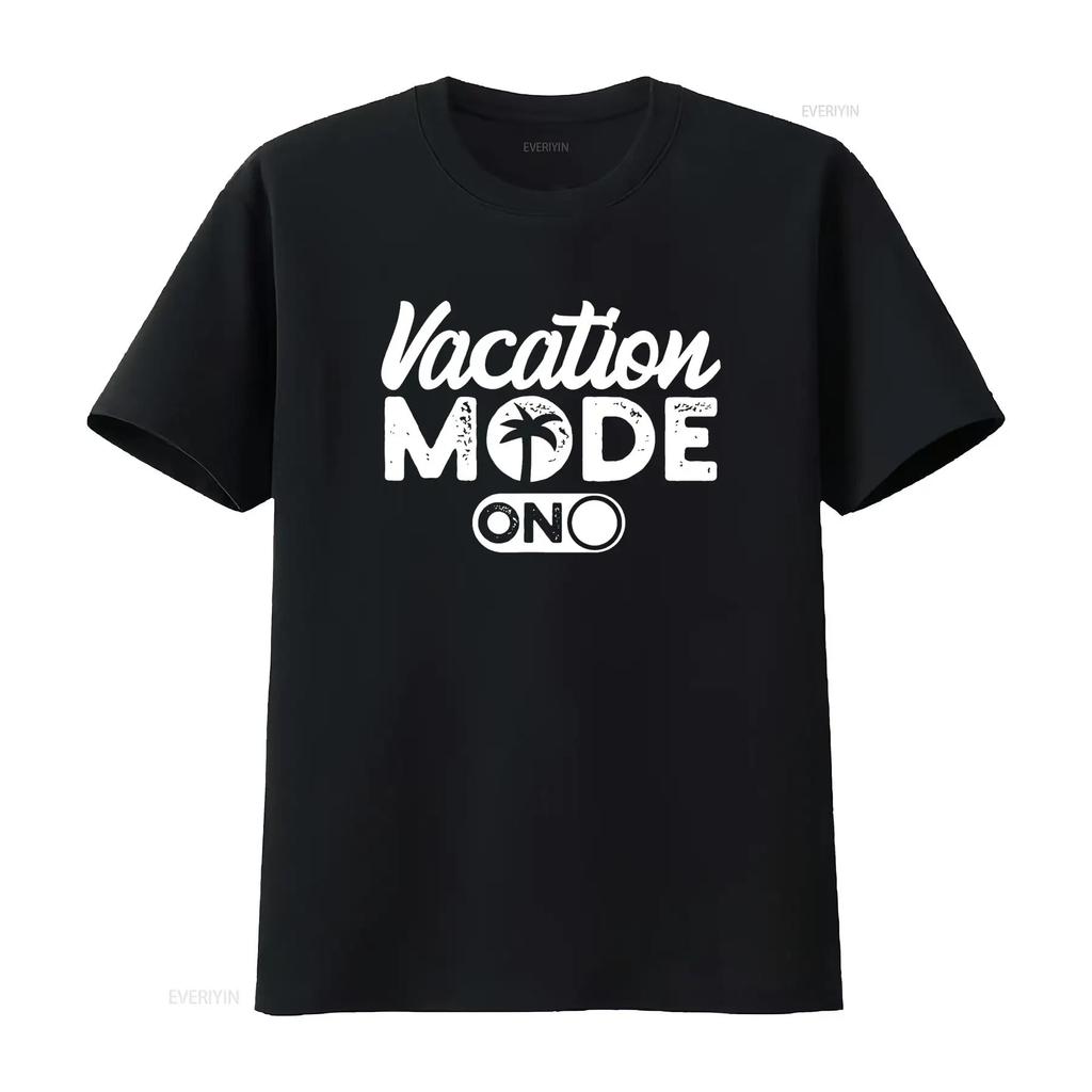 Vacation Summer Travel Traveling Mode Women T Shirt Black 2X Large vintage Washed Unisex graphic Breathable homme Stretched