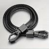 Durable Key Chains Long Metal Wallet Belt Rock Punk Trousers Hipster Pant Jean Keychain Clip Anti-lost Keyring for Men