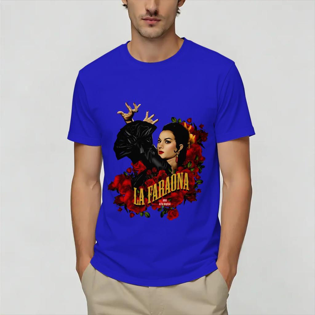 Lola Flores Tshirt Beach Trending Tshirts Male Cotton Oneck 4xl 5xl 6xl Tees Shortsleeve Classic Tshirt