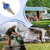 RV Filter Stainless Steel Faucet Purifier Camping Outdoor Faucet Impurity Filter For Travel Trailer Caravan Motorhome Marine