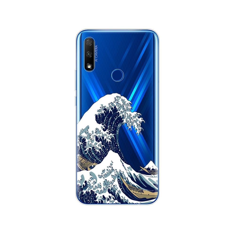 Для Honor 9X Global Case Honor 9X Премиум Чехол Силиконовый ТПУ Мягкая задняя крышка Чехол для телефона Для Huawei Honor 9X Premium STK-LX1 Бампер