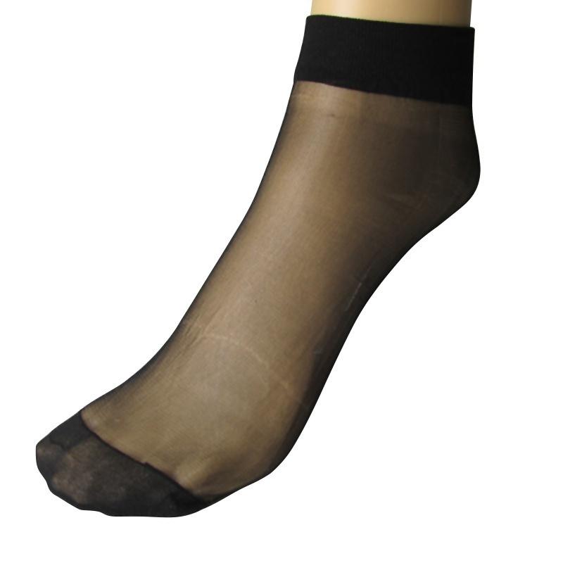 10 пар/лот летние сексуальные ультратонкие прозрачные шелковые носки с кристаллами для женщин