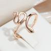 Fashion Gold Color Slim Snake Rings