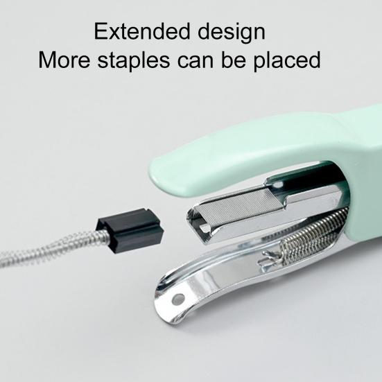 Маленький ручной степлер, степлер на 10-16 листов, с 750 скобами, мини-настольный степлер для офиса, школы, дома, путешествий