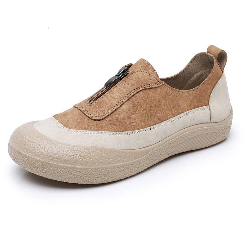 Обувь, женская дышащая и универсальная повседневная новая обувь на весну и осень, легкая мягкая подошва, женские лоферы