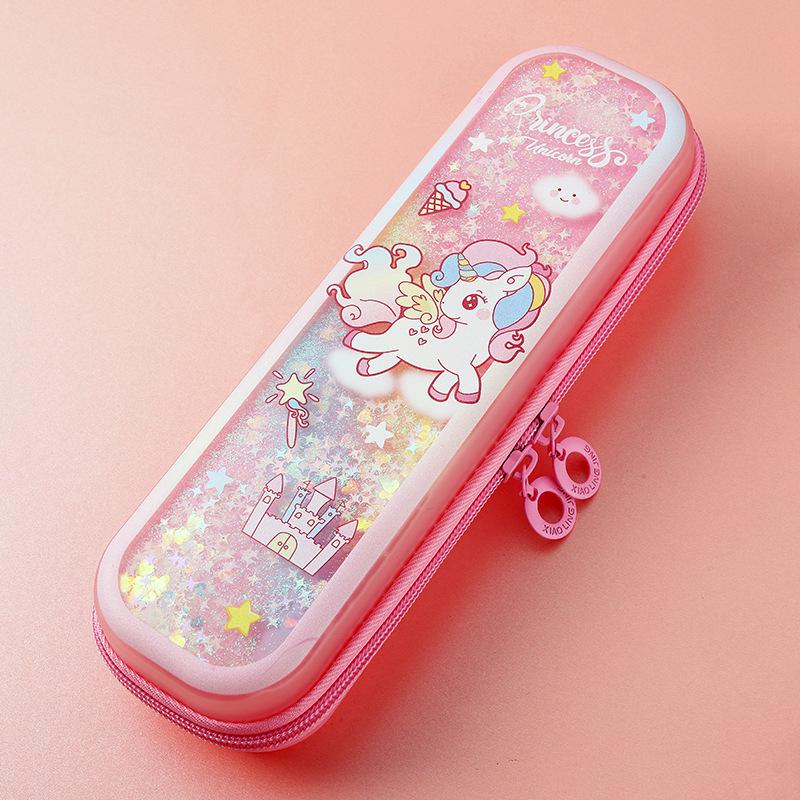 Умный пенал из термополиуретана с рисунком из мультфильма «Зыбучие пески» для студентов 