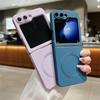 Магнитный чехол из жидкого силикона для Samsung Galaxy Z Flip 7 6 5 4 3 Беспроводная зарядка Ударопрочная защита Мягкий чехол для ZFlip7