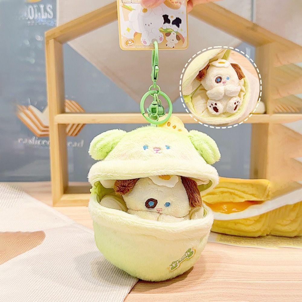 Плюшевый кулон-брелок Пушистый плюшевый зверек Креативный мини-пудель