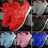 Women's Fashion Casual Breathable Crystal Bling  Sport Shoes 