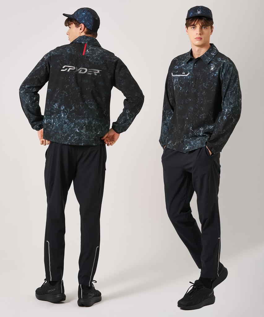 SPYDER Men'S Lightweight Running Pants Spkfcnpt231Mblk