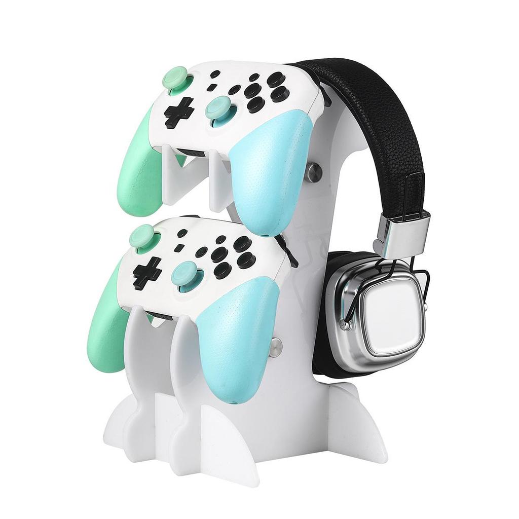 Universal Dual-Layer Stand for PS4/5/Switch Controllers & Headsets