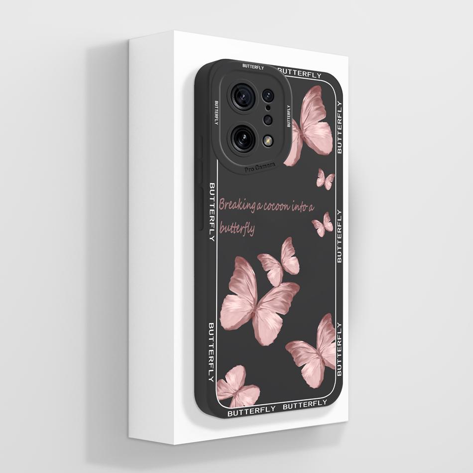 Чехол для Oppo Find X5 Pro Lite Художественный Стиль Funda для Oppo Find X 5 X5Pro X5Lite Жидкий Силикон Мягкая Задняя Крышка Телефона Coque