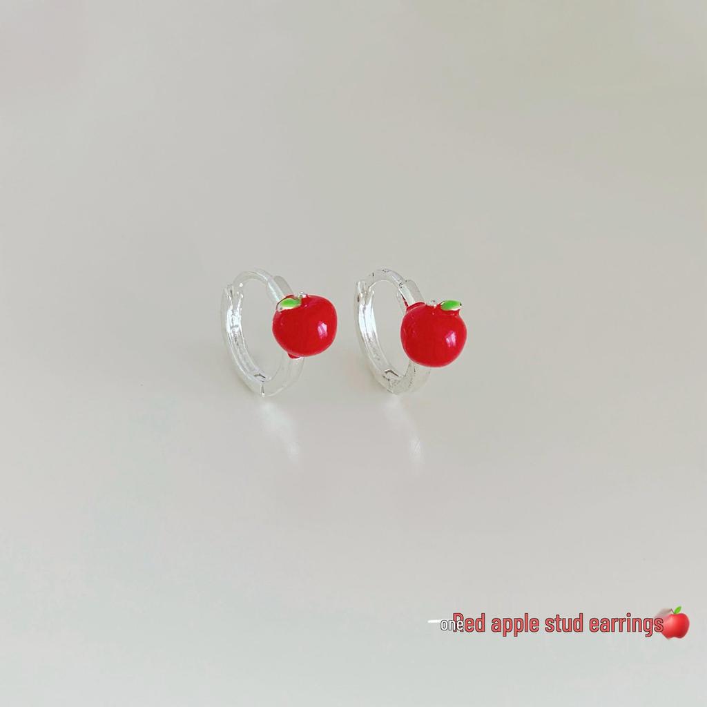 Серьги-кисточки Red Apple: Сладкий весенний дизайн для женщин