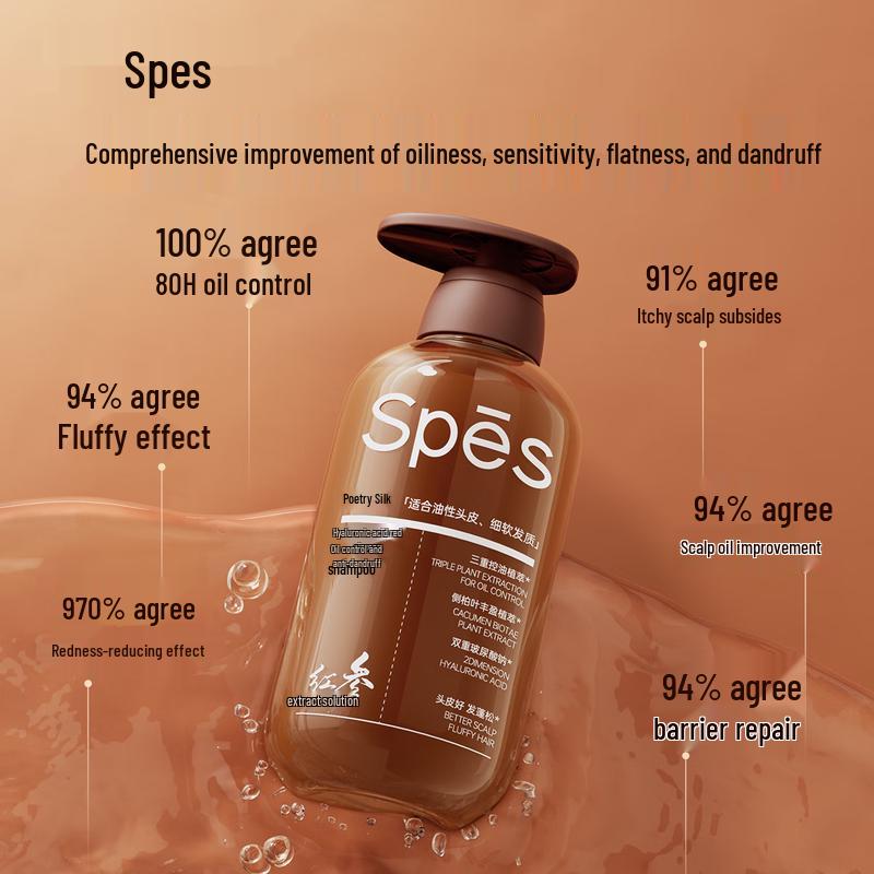 Spes Red Ginseng Oil Control Anti-Dandruff Hair Care Gift Set
