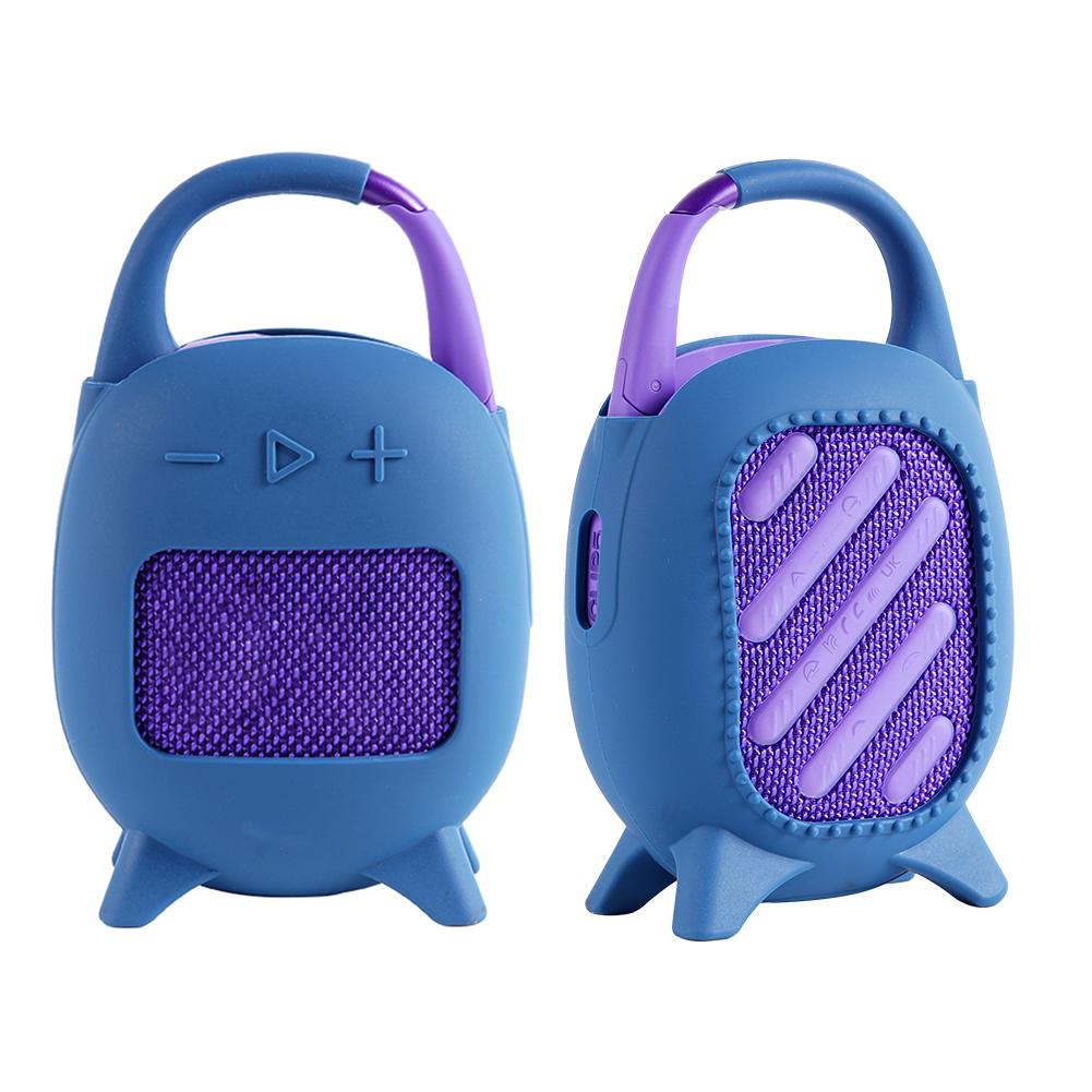 Silicone Cover Case Shockproof Protective Silicone Cover Dustproof Protective Travel Case for JBL Clip 5 Portable BT Speaker