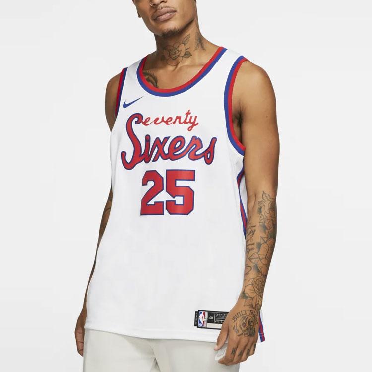 Nike НБА Филадельфия 76ers Бен Симмонс Игровая форма Swingman AV4509-102