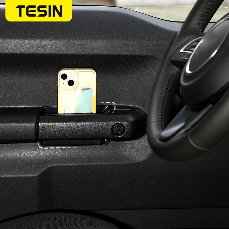 Car Rear Center Storage Box Door Handle Armrest Organizer for Suzuki Jimny 4 Door 2019 2020 2021 2022 2023 2024 2025 Accessories