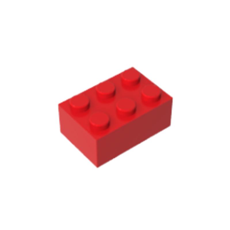50 шт. Конструктор DIY 2*3 Точки Толстые Фигурки Кирпичики 2x3 Точки Образовательный Творческий Размер Совместимый с 3002 Игрушки для Детей