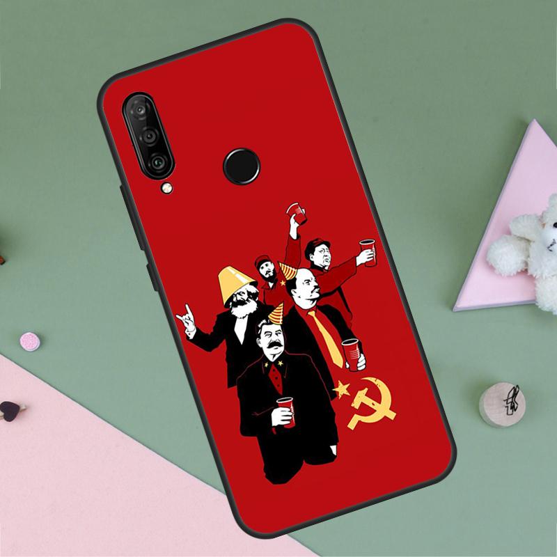 Сталин Советский Для Huawei P30 P40 Lite P60 Pro Nova 7i 8i 11i 12i 12s 10 9 SE Y90 Y60 Y70 Y72 Y61 Y91 Чехол